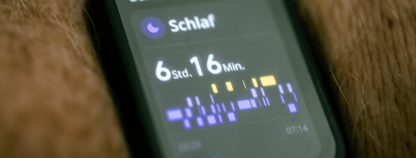 Biofeedback-Tracking für Schlafqualität